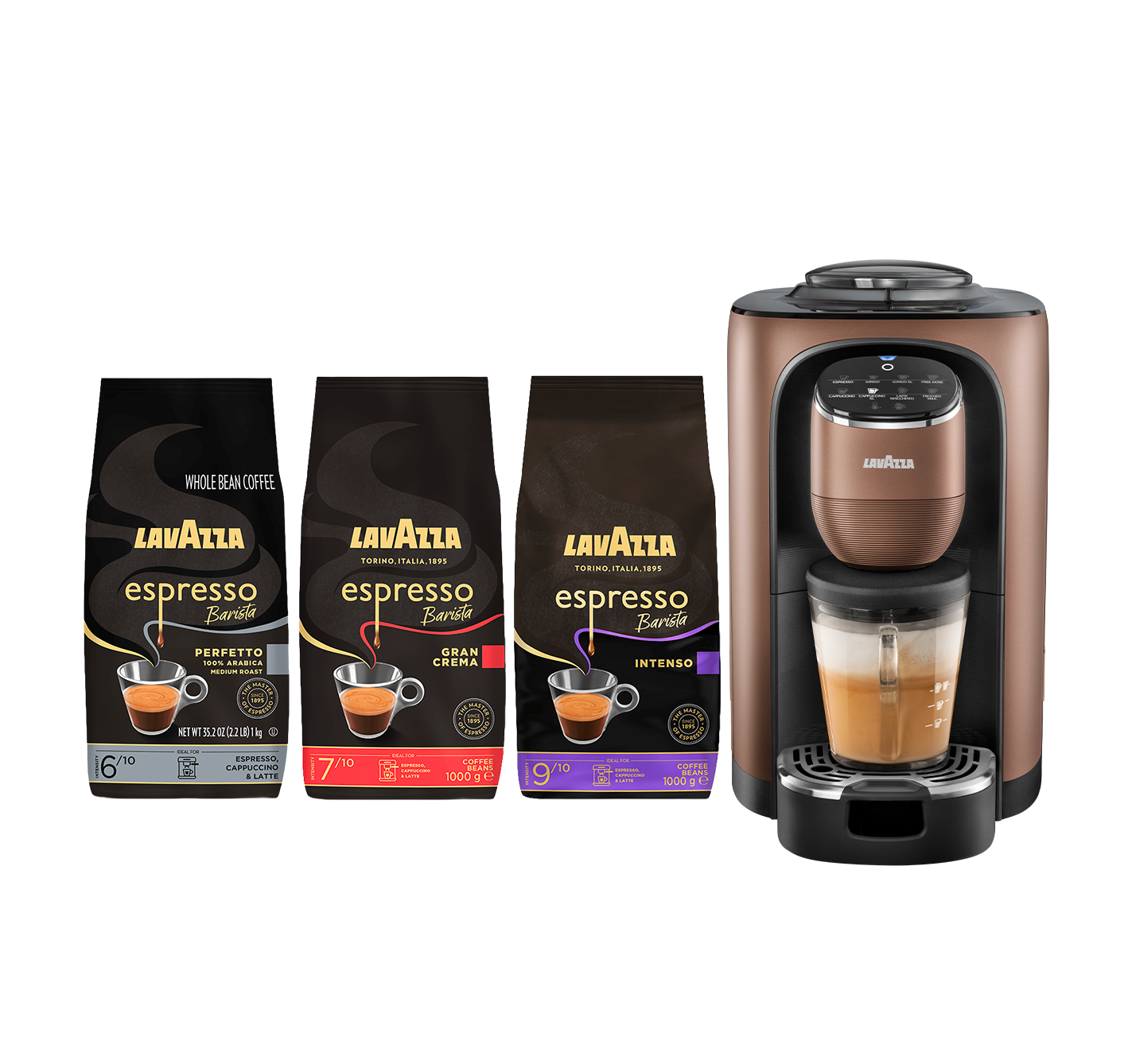 Barista At Home and Assoluta Bean To Cup Bundle