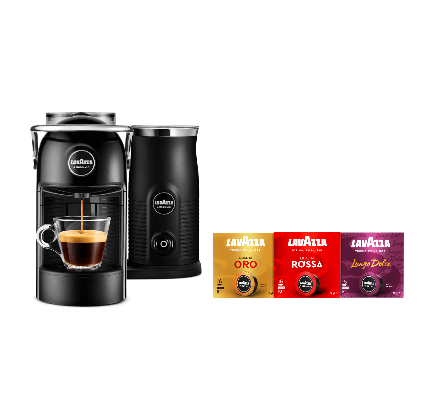 Jolie & Milk Machine + Capsules Bundle